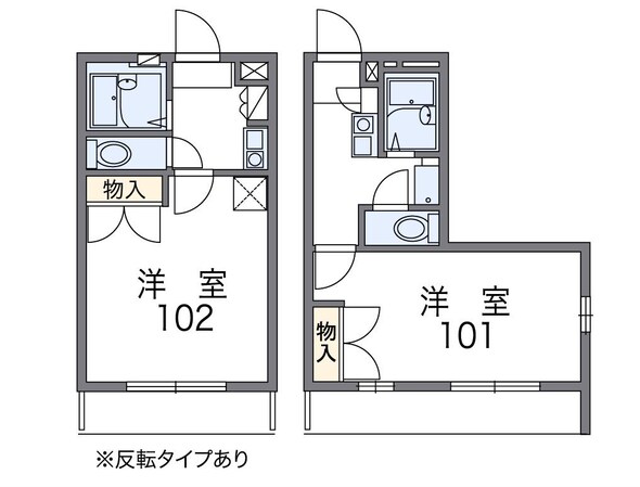 レオパレス寿の物件間取画像